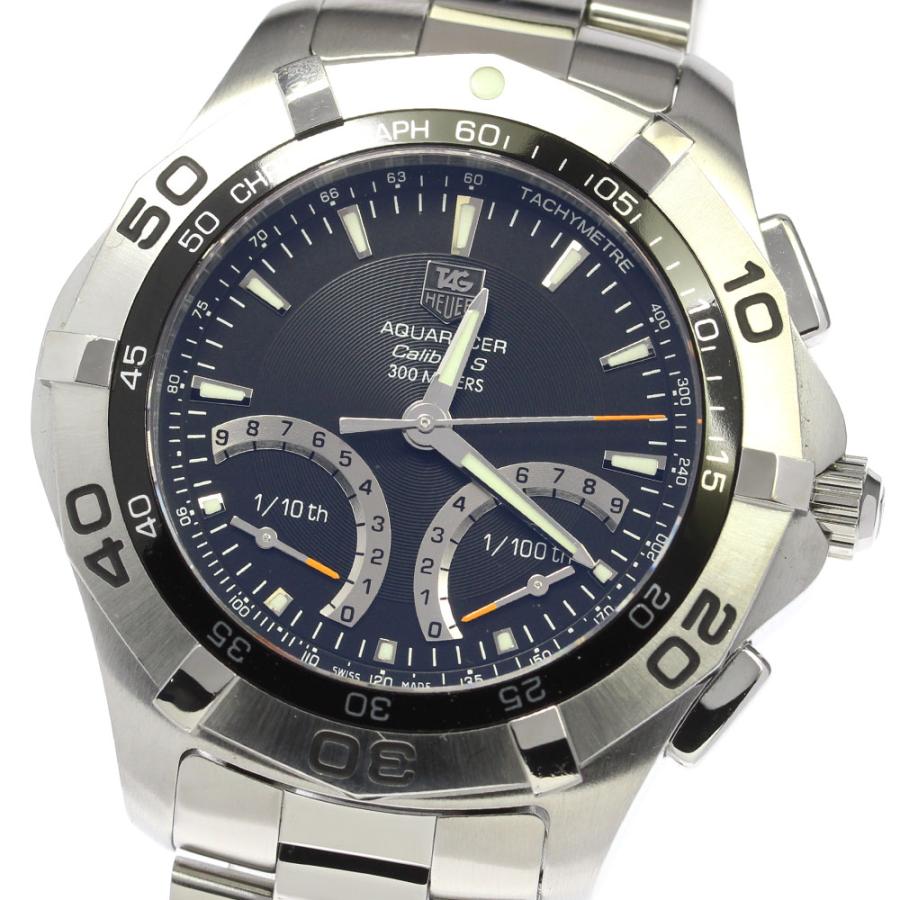 タグホイヤー TAG HEUER CAF7010 アクアレーサー キャリバーS クロノグラフ クォーツ メンズ 良品 _955180 TAG HEUER（タグ・ホイヤー） ☆良品 【TAG HEUER】タグホイヤー