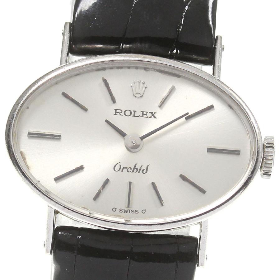 ROLEX ロレックス 2674 2 オーキッド K18WG Cal.1400 手巻き