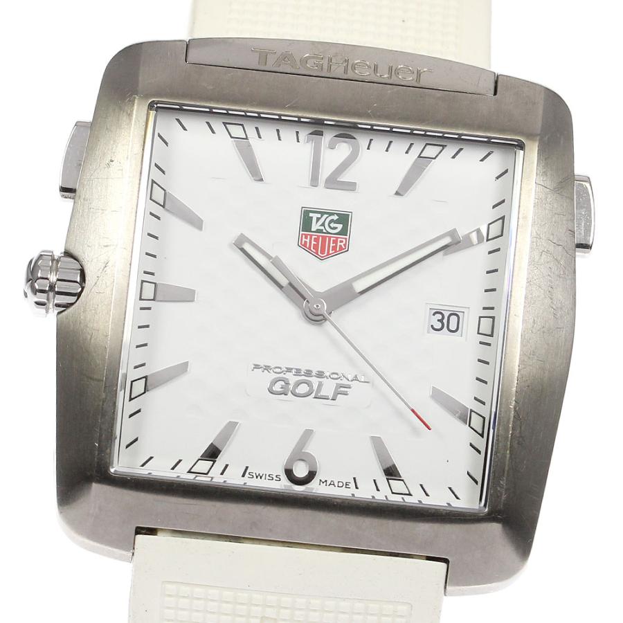 【TAG HEUER】タグホイヤー プロフェッショナル スポーツ ゴルフウォッチ タイガーウッズ デイト WAE1112 クォーツ メンズ
