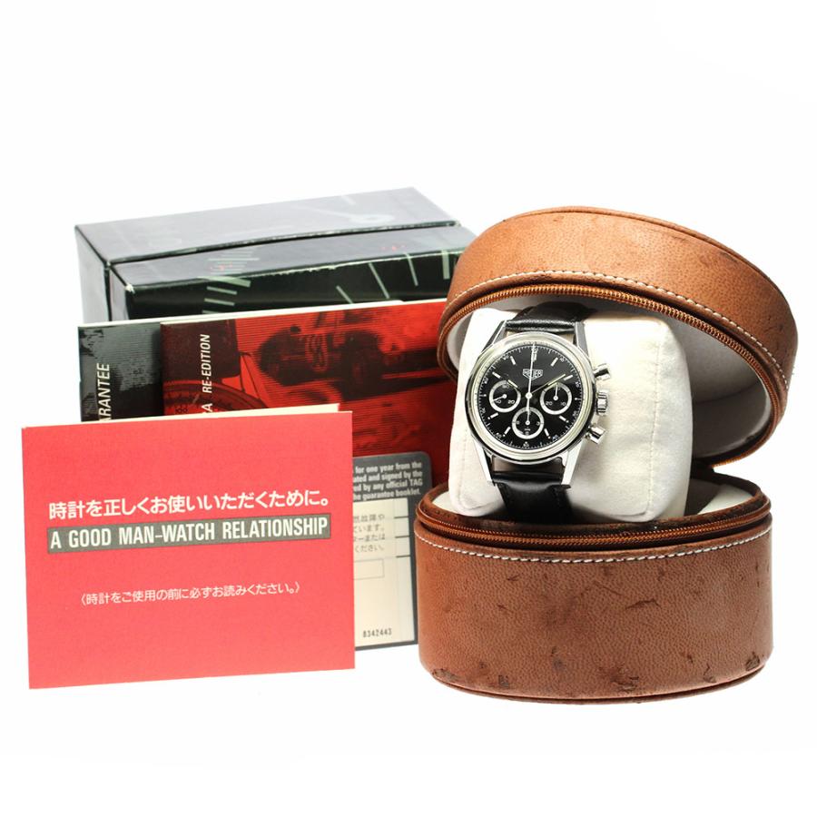 ☆箱・保証書付き【Heuer】ホイヤー カレラ クラシック クロノグラフ  