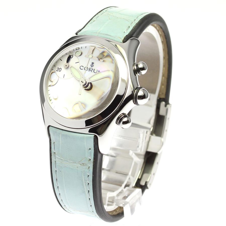 CORUM（コルム） ☆良品【CORUM】コルム バブル デイト クロノグラフ 196.250.20 クォーツ メンズ_720606 ...