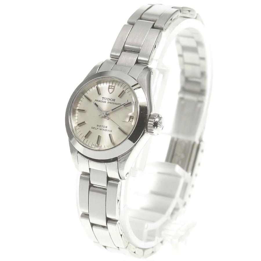 【TUDOR】チュードル シルバー プリンセス オイスターデイト cal.2555 7600/0 ステンレススチール 自動巻き レディース シルバー文字盤 腕時計 Tudor - 【TUDOR】チュードル シルバー プリンセス オイスターデイト