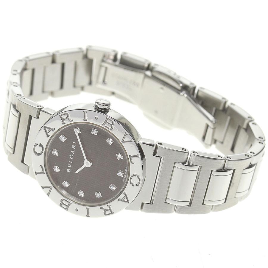 ブルガリ ブルガリブルガリ･12P BB26SS/12 SS クォーツ 楽天市場】BVLGARI ブルガリ ブルガリブルガリ 12Pダイヤ ブラック文字
