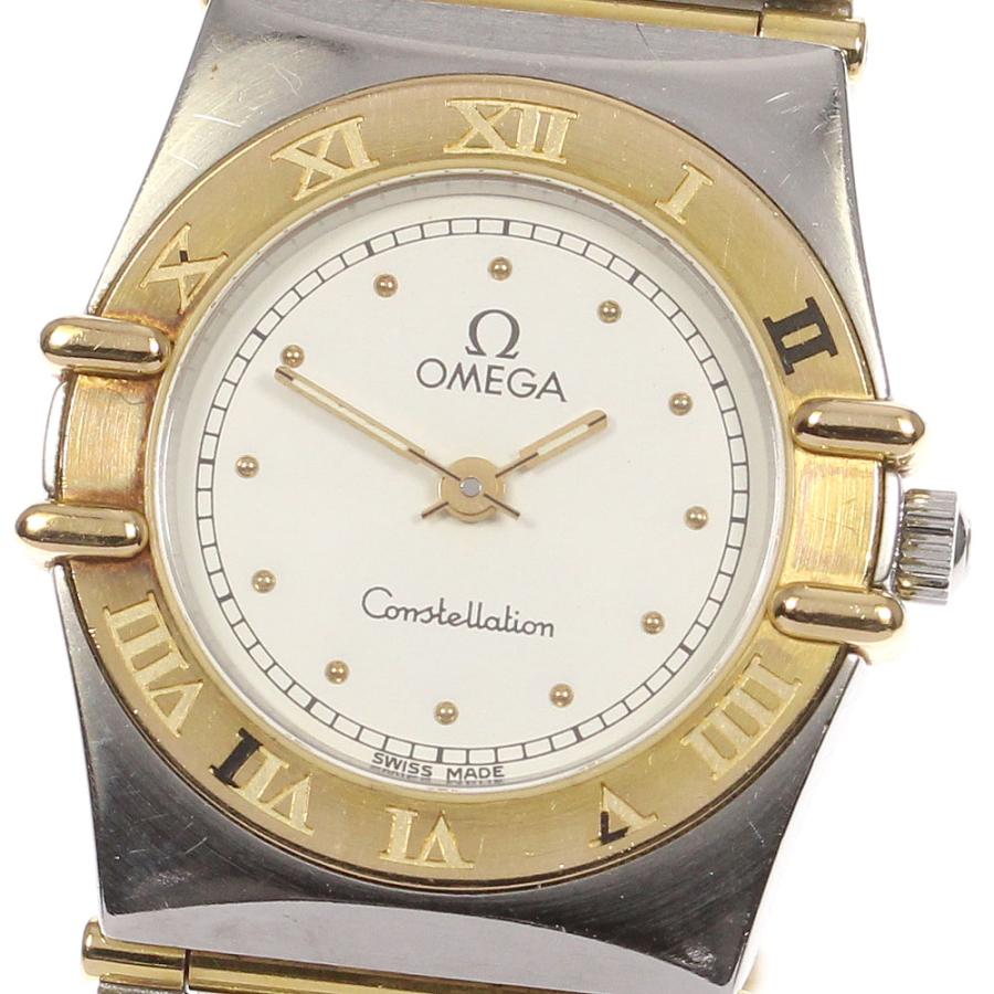 OMEGA オメガ コンステレーション フルバー クォーツ レディース 