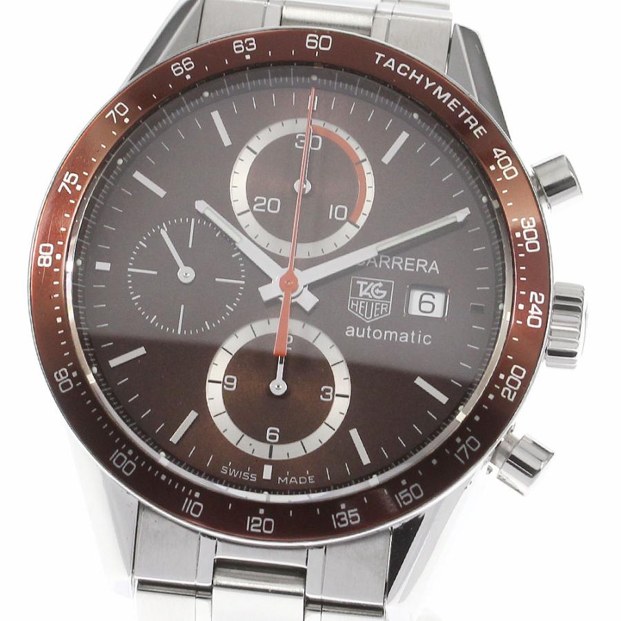 ★箱・保証書付き【TAG HEUER】タグホイヤー カレラ キャリバー16 クロノグラフ CV2013-2 自動巻き メンズ_722097 TAG HEUER（タグ・ホイヤー） ☆箱・保証書付き【TAG HEUER】タグ