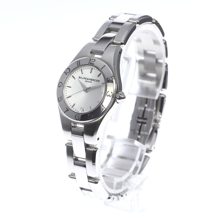 BAUME&MERCIER（ボーム&メルシエ） 【Baume & Mercier】ボーム＆メルシェ リネア 65690 クォーツ レディース ...