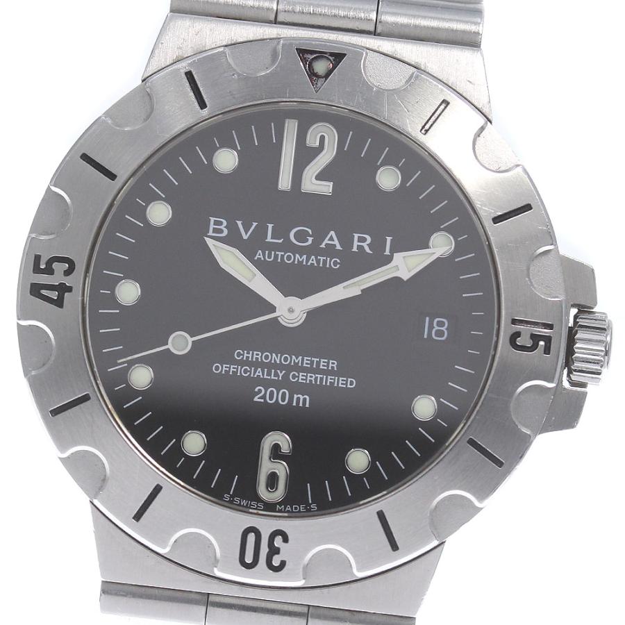 BVLGARI】ブルガリ ディアゴノ スクーバ デイト SD38S 自動巻き メンズ 