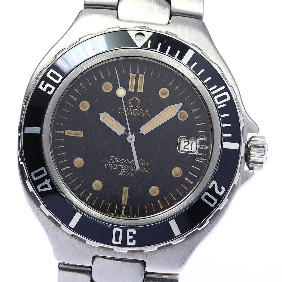 ☆ジャンク 【OMEGA】オメガ シーマスター200 デイト クォーツ メンズ_  