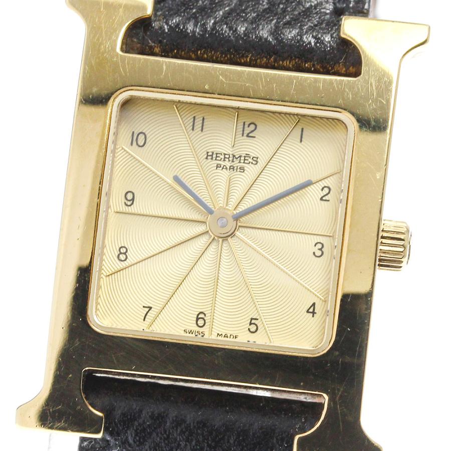 HERMES（エルメス） 【HERMES】エルメス Hウォッチ クォーツ