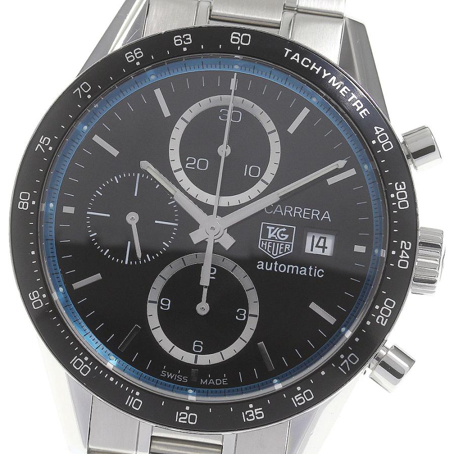 タグホイヤー TAG HEUER CV201X カレラ リングマスター ジェイソン・バトン クロノグラフ デイト 自動巻き メンズ 良品 _943302 TAG HEUER（タグ・ホイヤー） ☆良品 【TAG HEUER】タグホイヤー