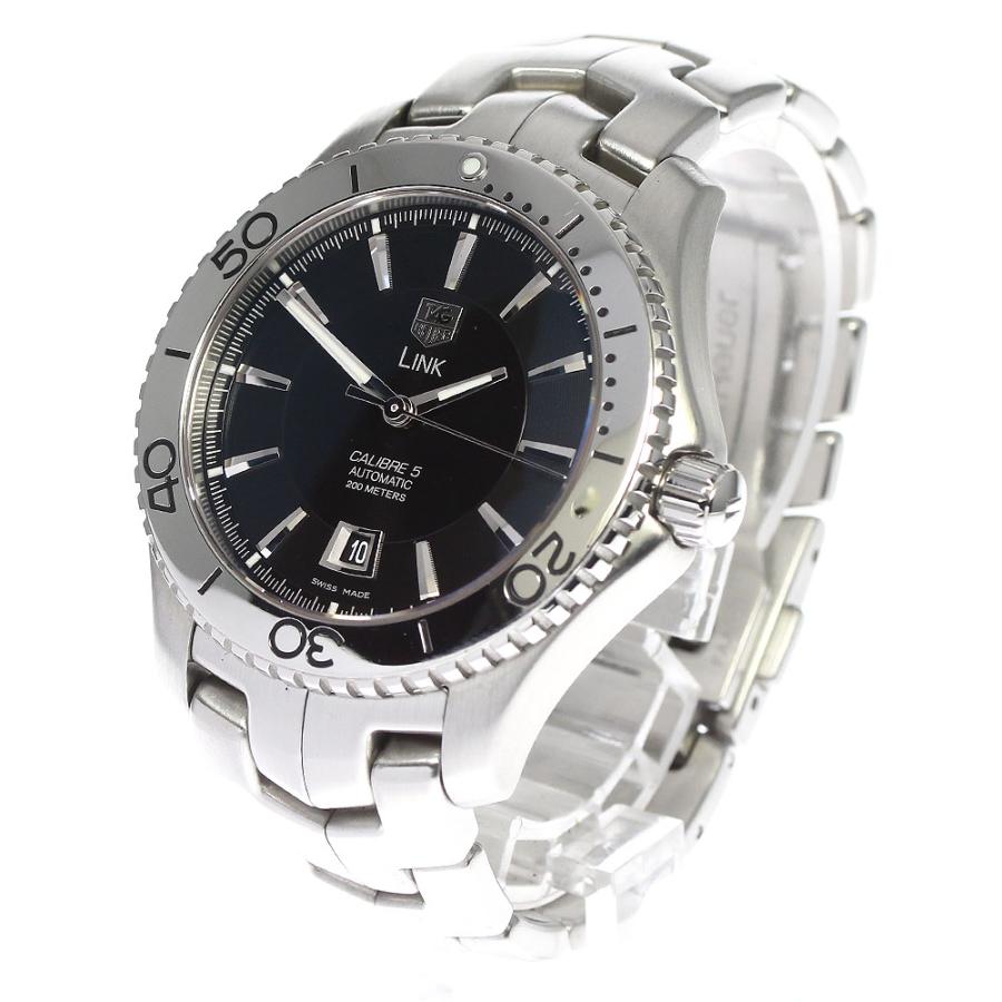 ★箱付き【TAG HEUER】タグホイヤー リンク キャリバー5 デイト WJ201A 自動巻き メンズ_723180 :723180 ...