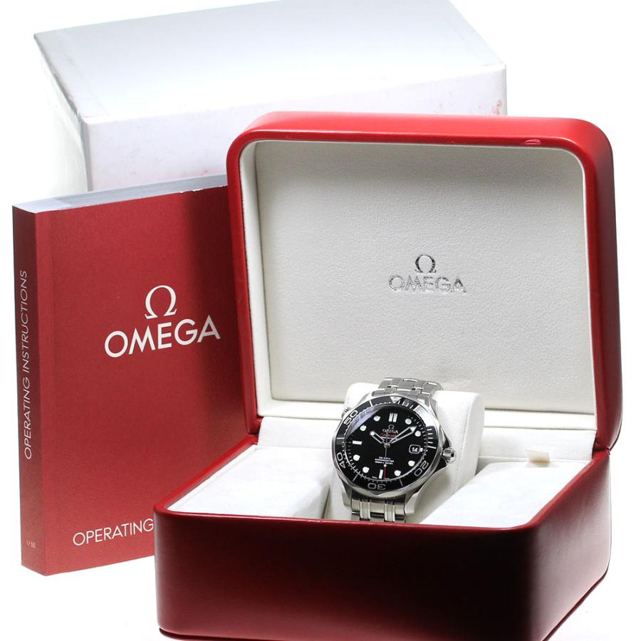 ☆美品 ☆箱付き【OMEGA】オメガ シーマスター300 コーアクシャル