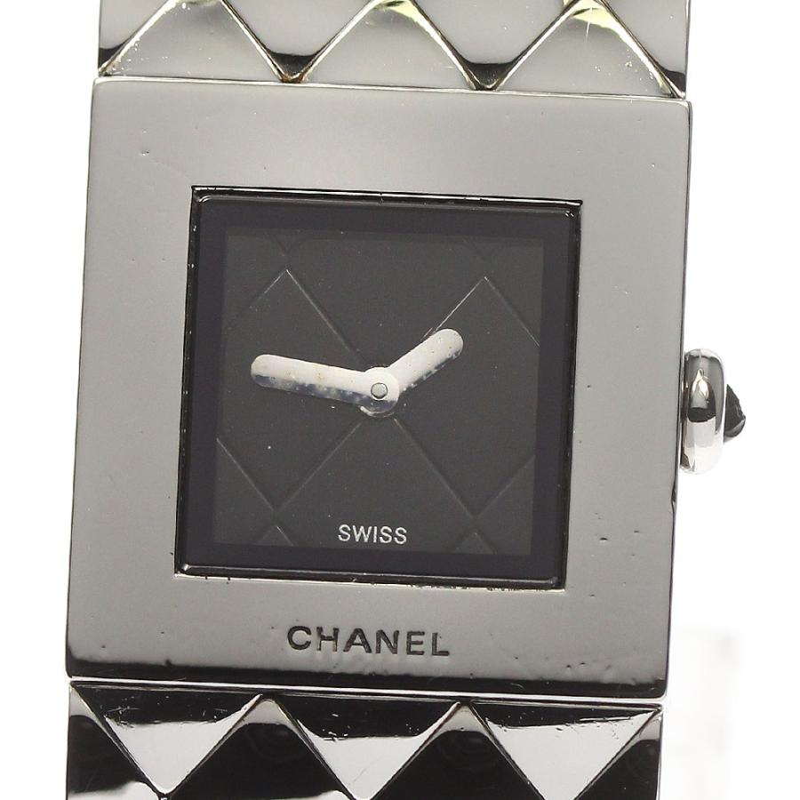 美品 シャネル H0009 マトラッセ シルバー レディース　腕時計　保証書付き CHANEL（シャネル） ☆保証書付き【CHANEL】シャネル マトラッセ H0009