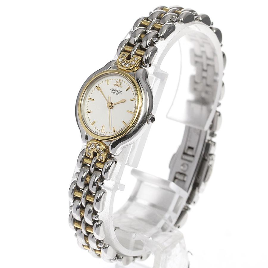 SEIKO 【SEIKO】セイコー クレドール ラグダイヤ 4J81-0A90 クォーツ