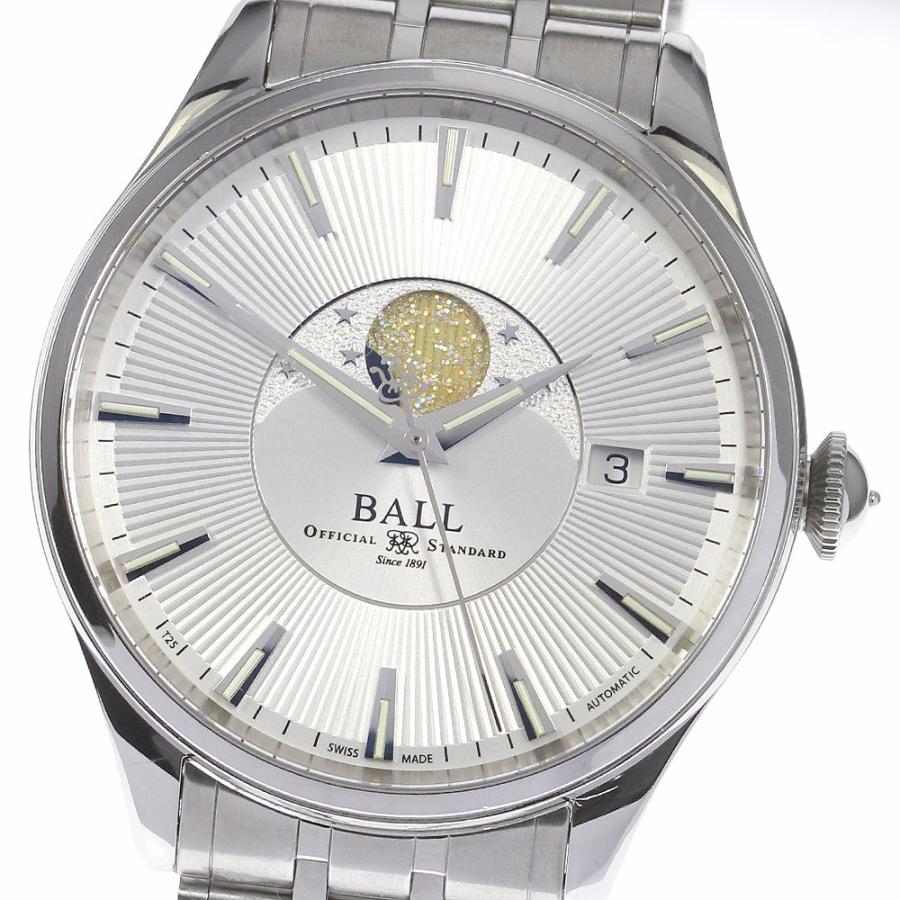 ☆箱付き【BALLWATCH】ボールウォッチ トレインマスター ムーン
