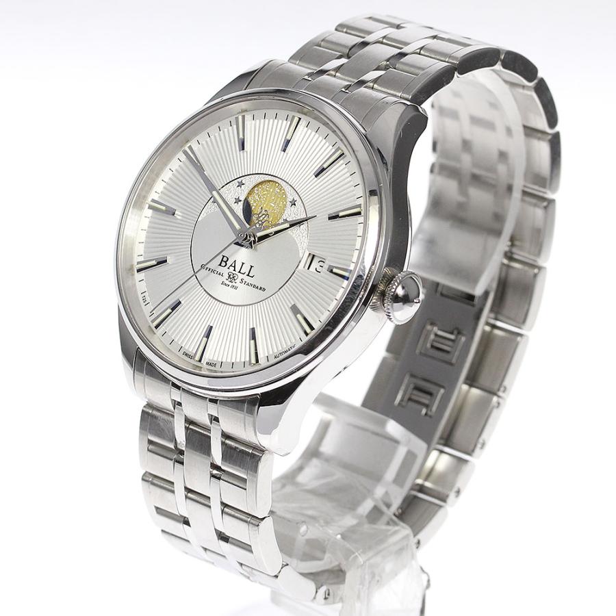 ☆箱付き【BALLWATCH】ボールウォッチ トレインマスター ムーン
