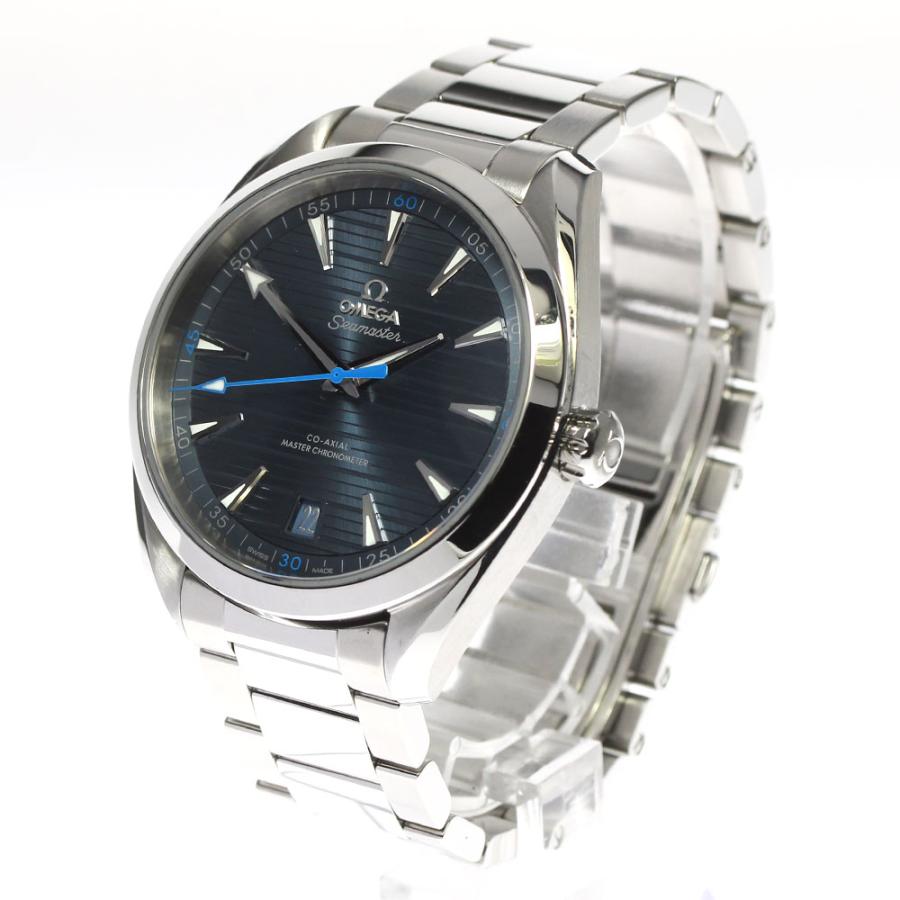 ☆訳あり ★箱・保証書付き【OMEGA】オメガ シーマスター アクアテラ 150M コーアクシャル 220.10.41.21.03.002 自動巻き メンズ_730296 OMEGA（オメガ） ☆訳あり ☆箱・保証書付き【OMEGA】オメガ