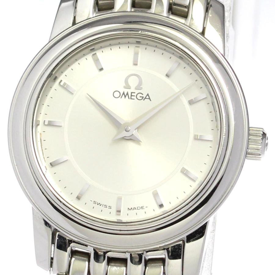 OMEGA】オメガ デビル プレステージ 4570.31 クォーツ レディース_ 