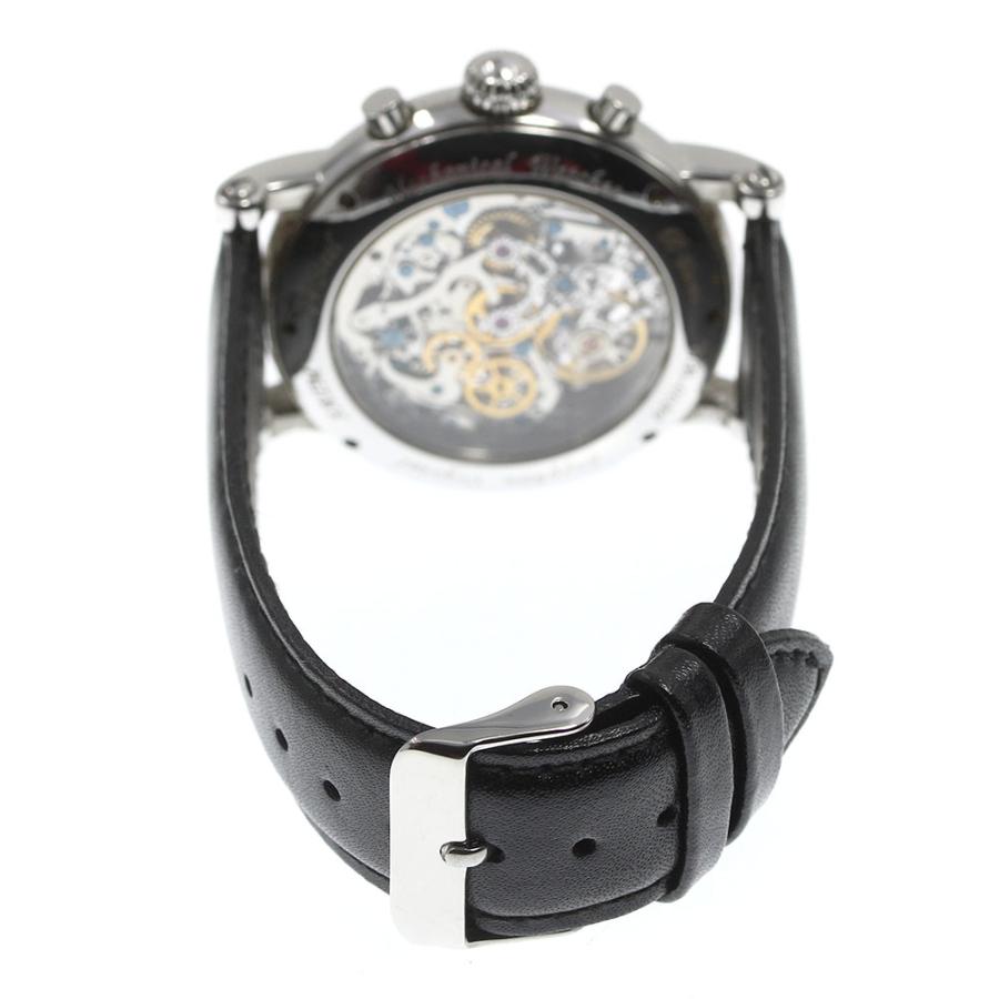 ☆良品 【B-BARREL】ビーバレル クロノグラフ BB-0036 手巻き メンズ_ 