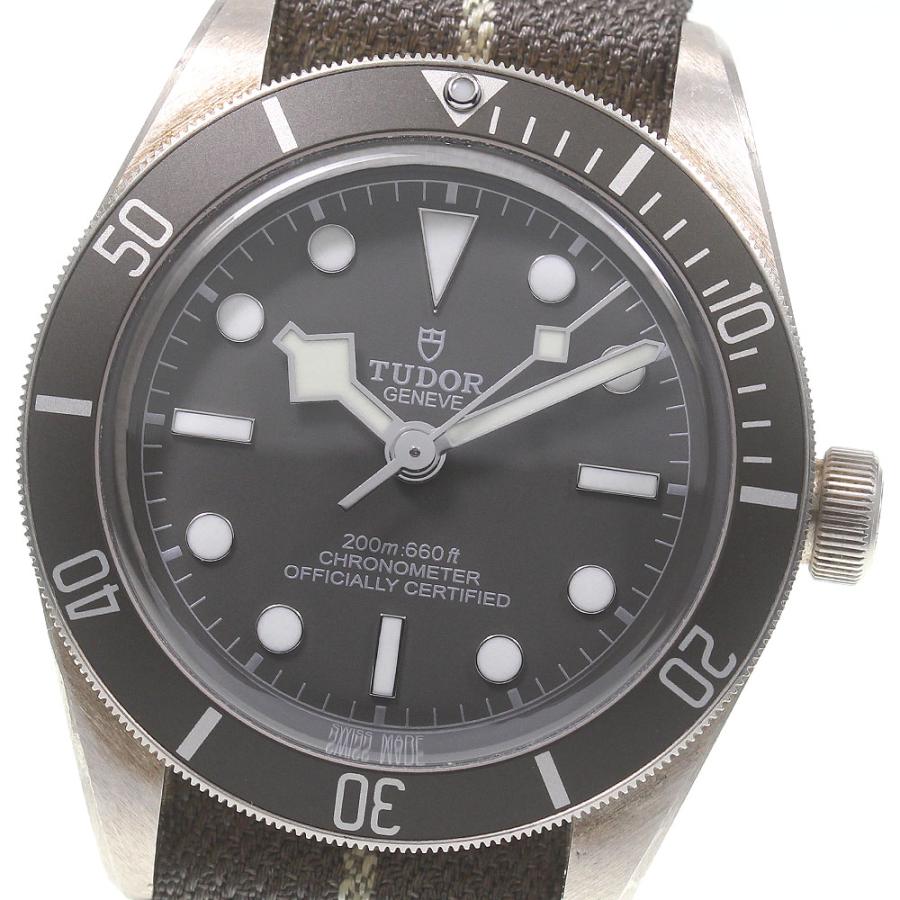 チュードル TUDOR 79010SG ブラックベイ フィフティーエイト 925 自動巻き メンズ 箱・保証書付き_860297 TUDOR（チューダー） ☆箱・保証書付き【TUDOR】チュードル ブラック