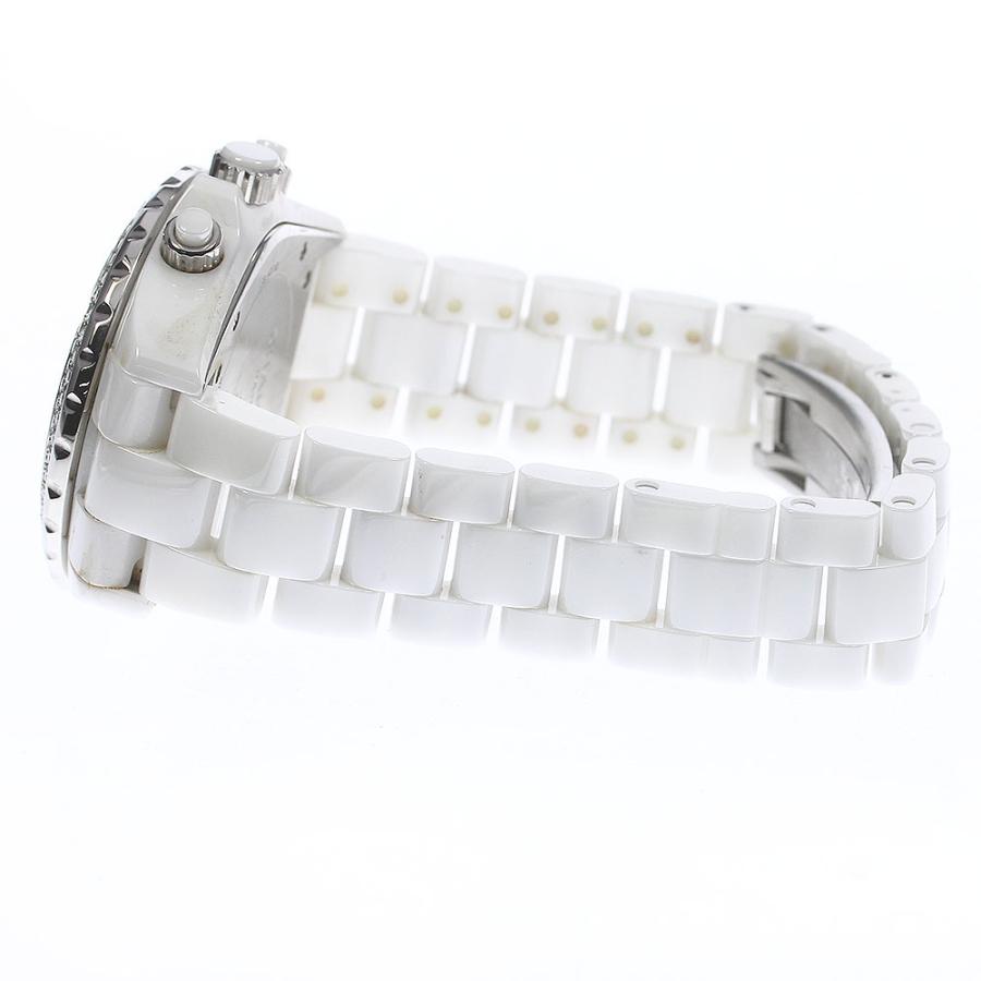 CHANEL シャネル H1008 J12 クロノグラフ ダイヤベゼル 自動巻き メンズ 箱・保証書付き_730546 : CLOSER ...