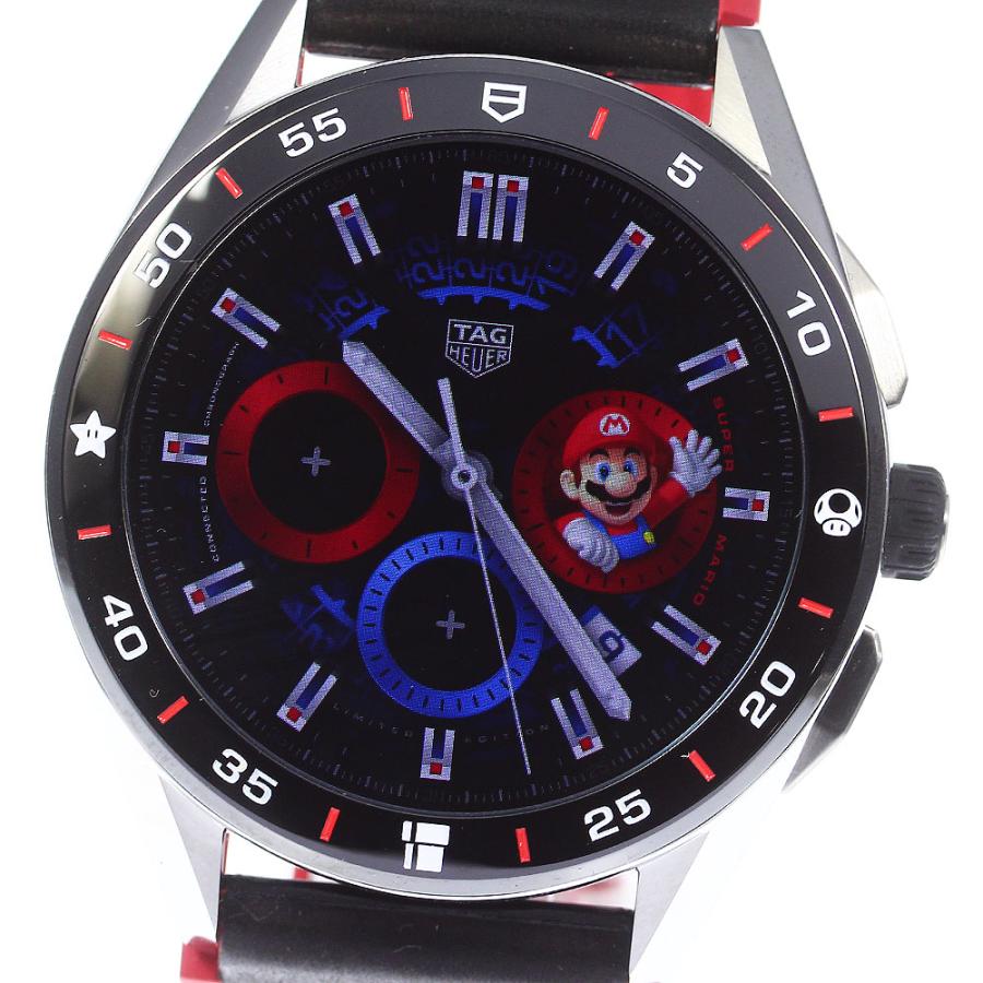 TAG HEUER（タグ・ホイヤー） ☆美品 ★箱・保証書付き【TAG HEUER】タグホイヤー コネクテッド スーパーマリオ リミテッド ...