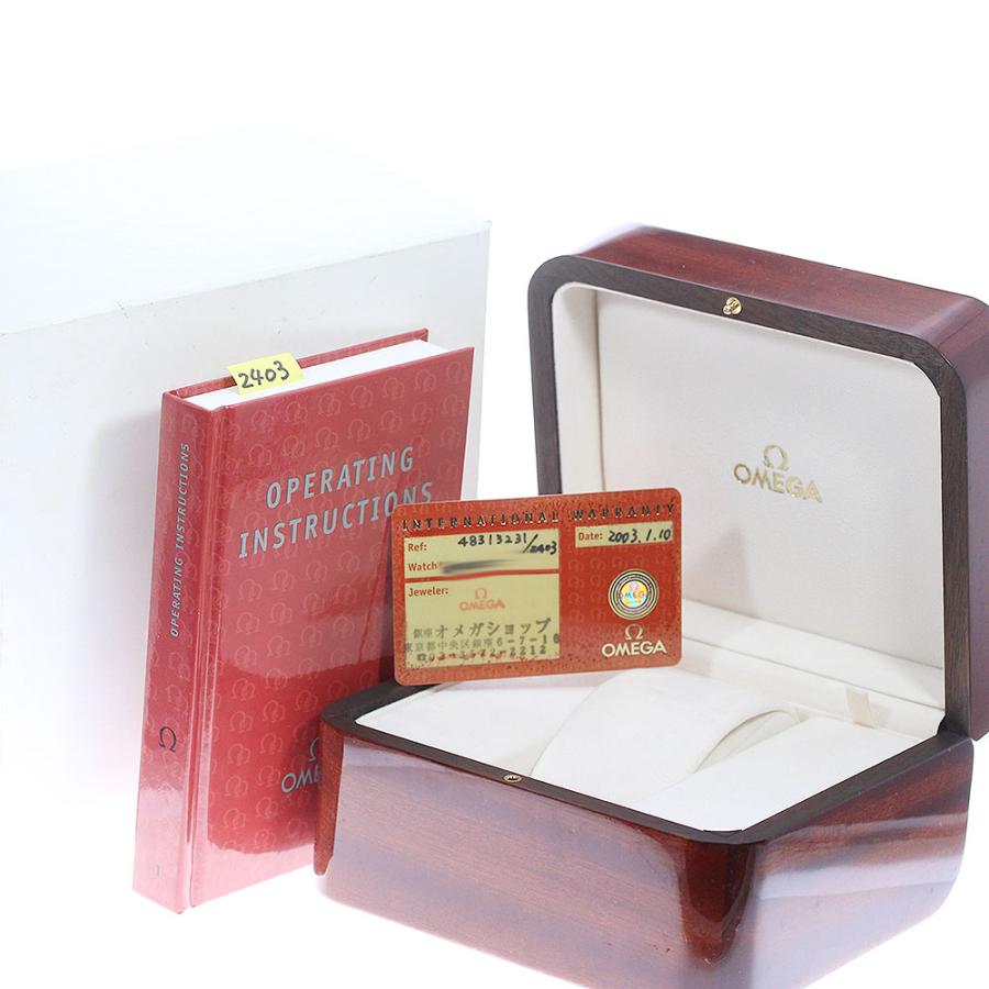 OMEGA オメガ 4831.32.31 デビル コーアクシャル 自動巻き メンズ 箱  