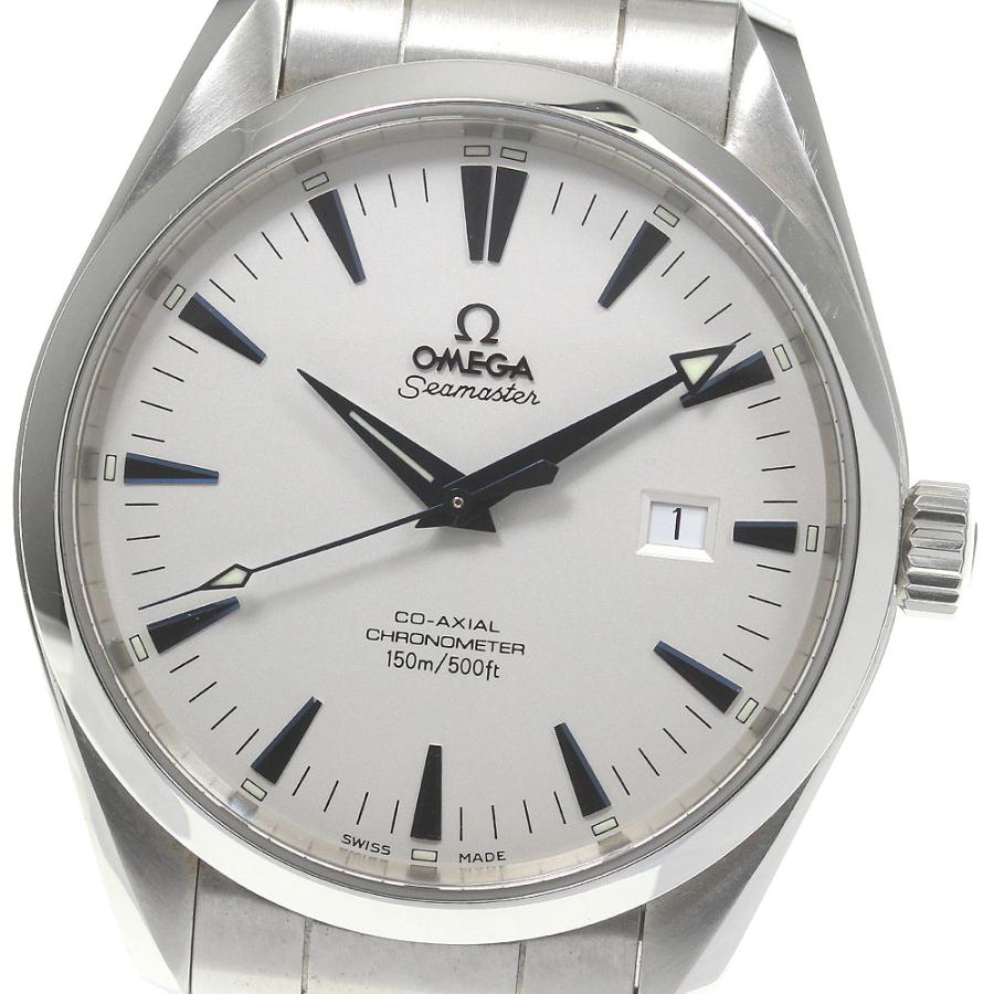 ☆美品 【OMEGA】オメガ シーマスター アクアテラ コーアクシャル