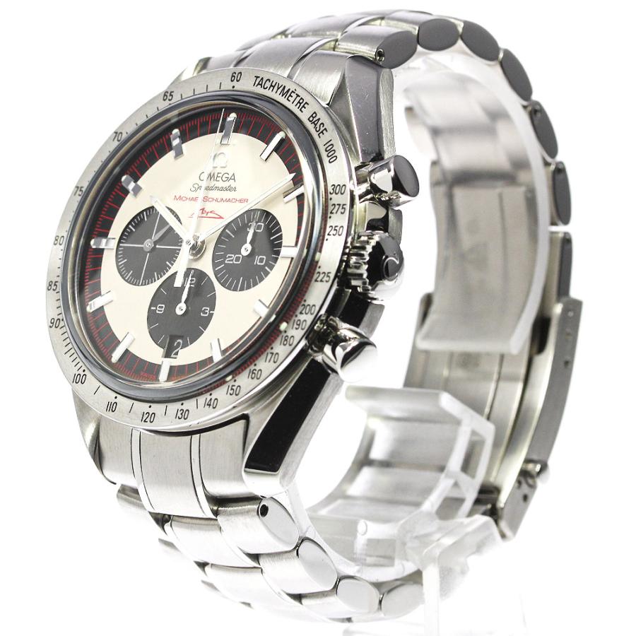 OMEGA オメガ スピードマスター シューマッハ 6000本限定 メンズ SS OMEGA（オメガ） OMEGA 3853.32 スピードマスター シューマッハ