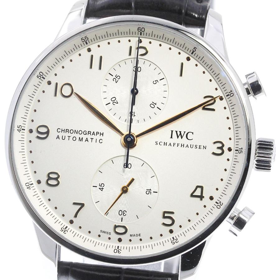 ☆保証書付き【IWC SCHAFFHAUSEN】IWC ポルトギーゼ クロノグラフ