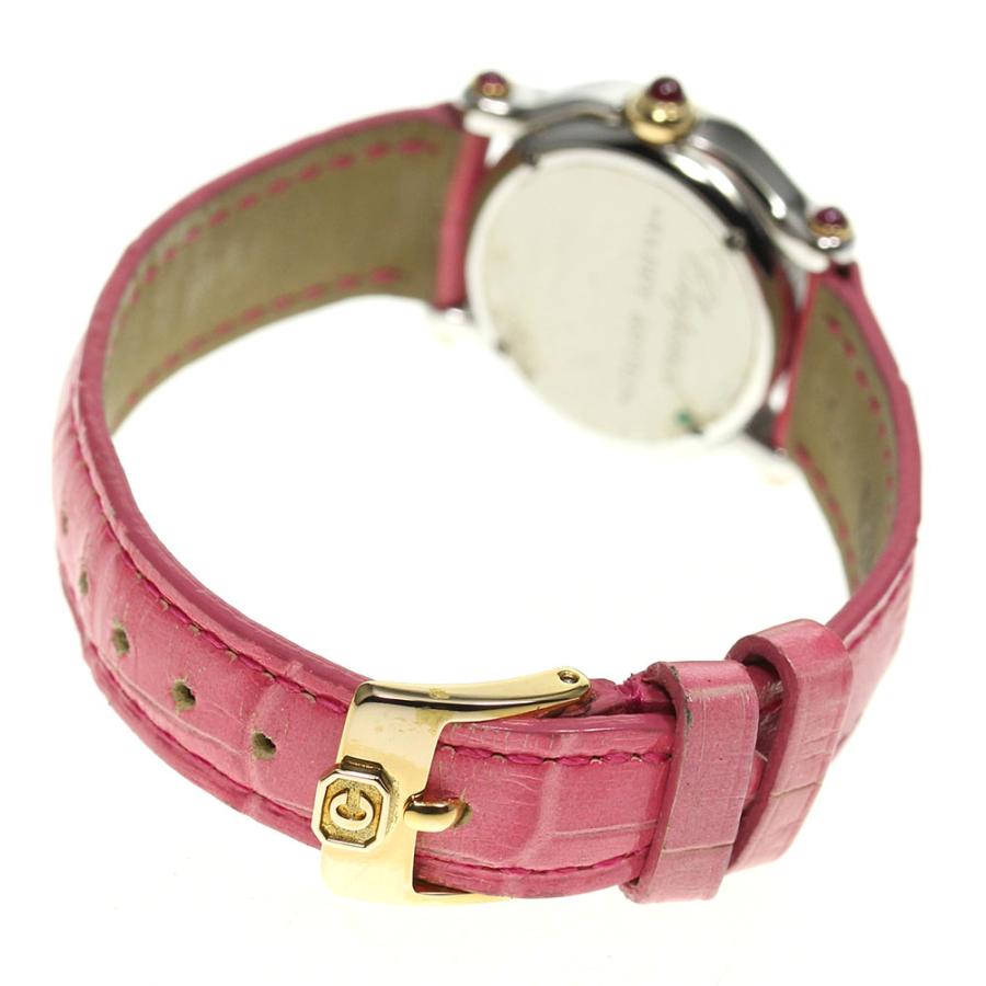 【Chopard】ショパール ハッピースポーツ ムーンスターダイヤ 27/8286-21 クォーツ レディース_731859【ev10】 Chopard（ショパール） 【Chopard】ショパール ハッピースポーツ