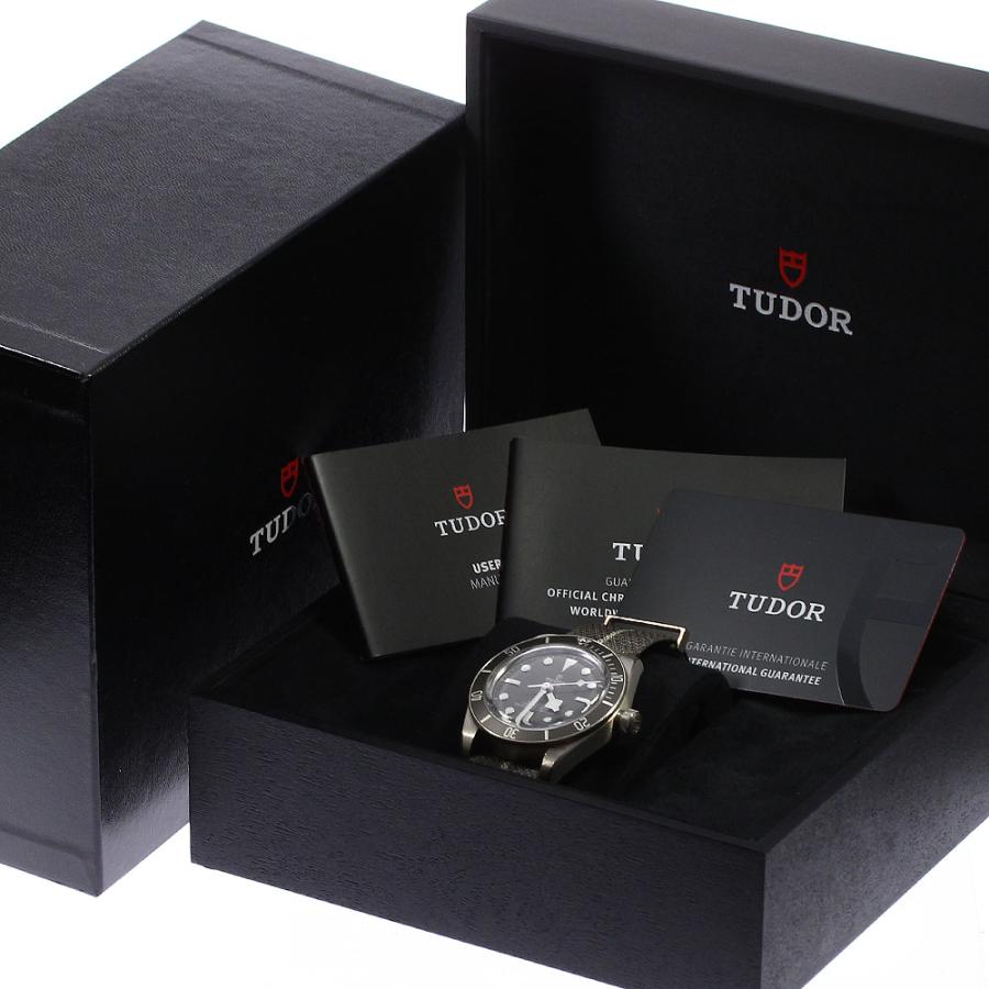 TUDOR（チューダー） ☆箱・保証書付き【TUDOR】チュードル ブラック 