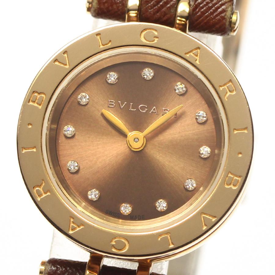 BVLGARI 【BVLGARI】ブルガリ B-zero1 K18PG 12Pダイヤ BZP23SG 