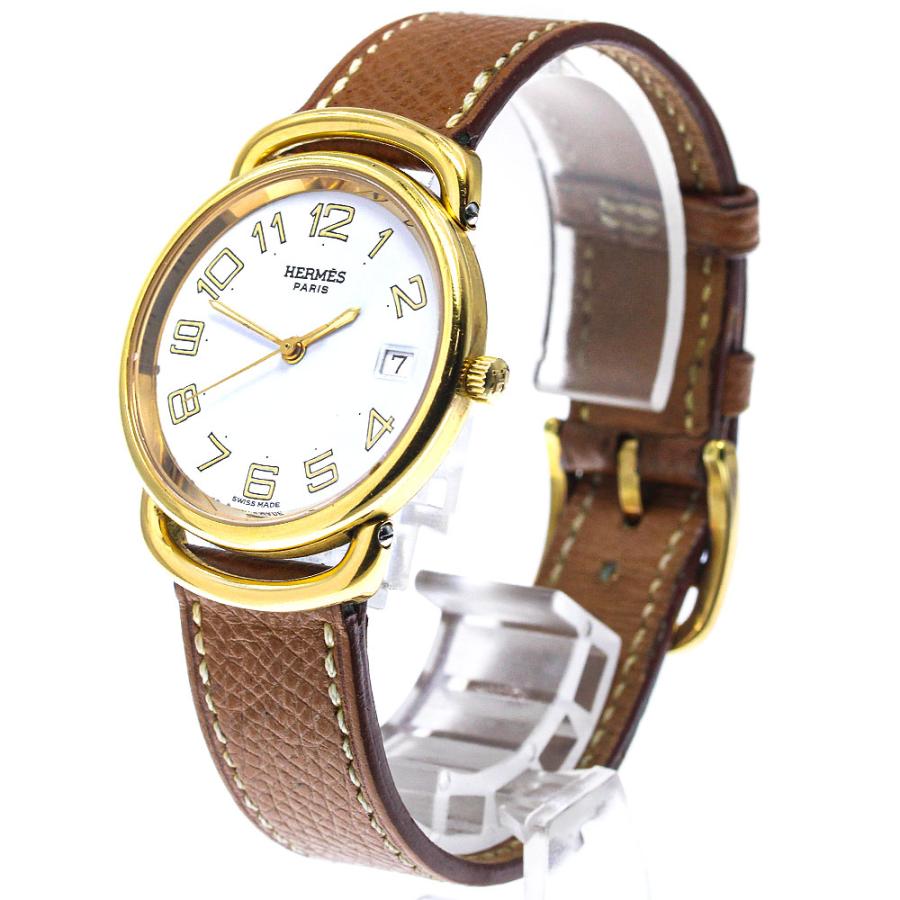 HERMES（エルメス） 【HERMES】エルメス プルマン デイト クォーツ