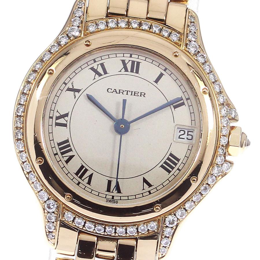 Cartier（カルティエ） パンテールクーガー SM K18YG アフターダイヤ 