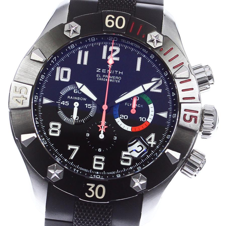 【国内正規品】OH済　ZENITH ゼニス　レインボーフライバック　エルプリメロ ゼニス ZENITH ”レインボーフライバック エルプリメロ” オール
