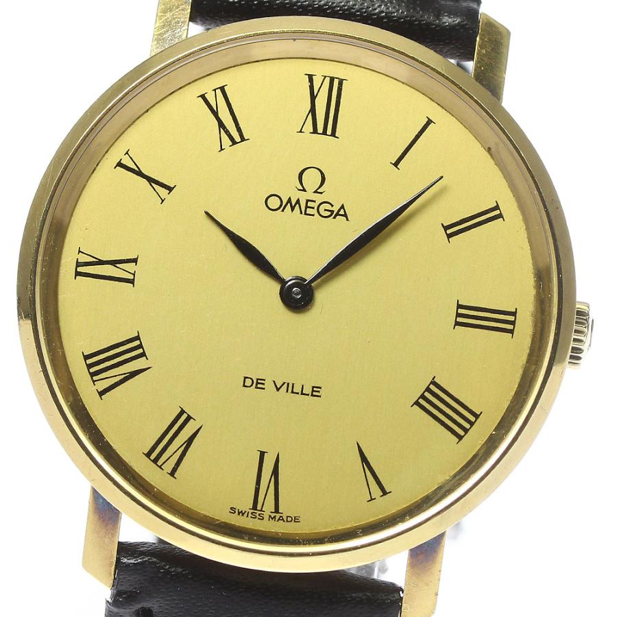 野花 卯月 【OMEGA】オメガ デビル K18YG cal.625 Ref.111.0144 手巻き