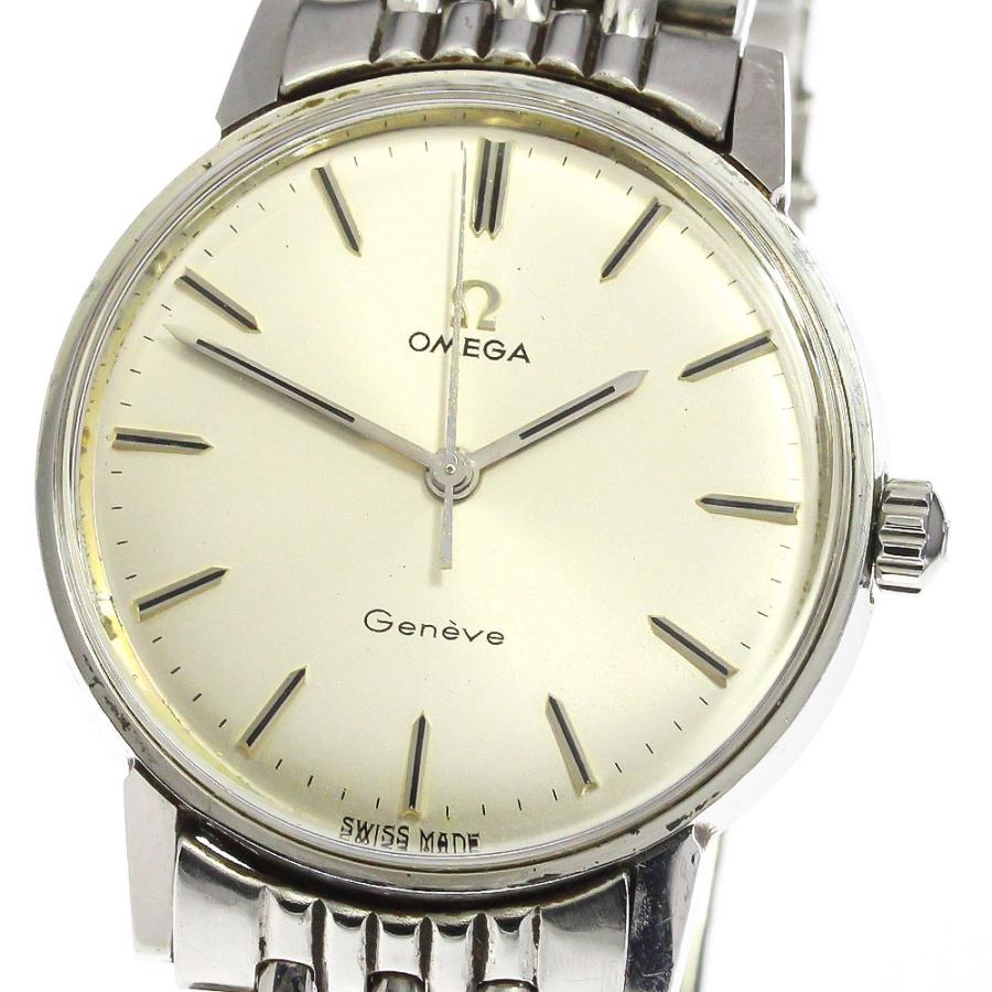 【訳あり】オメガ ジュネーブ 手巻き OMEGA（オメガ） 訳あり OMEGA 135.011SP ジュネーブ Cal.601 ライス