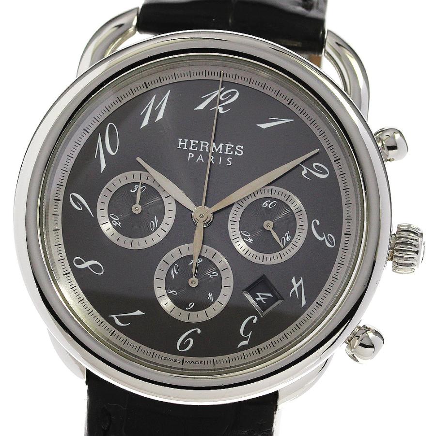 HERMES 【HERMES】エルメス アルソー クロノグラフ AR4.910 自動 HERMES 【HERMES】エルメス アルソー クロノグラフ AR4.910 自動