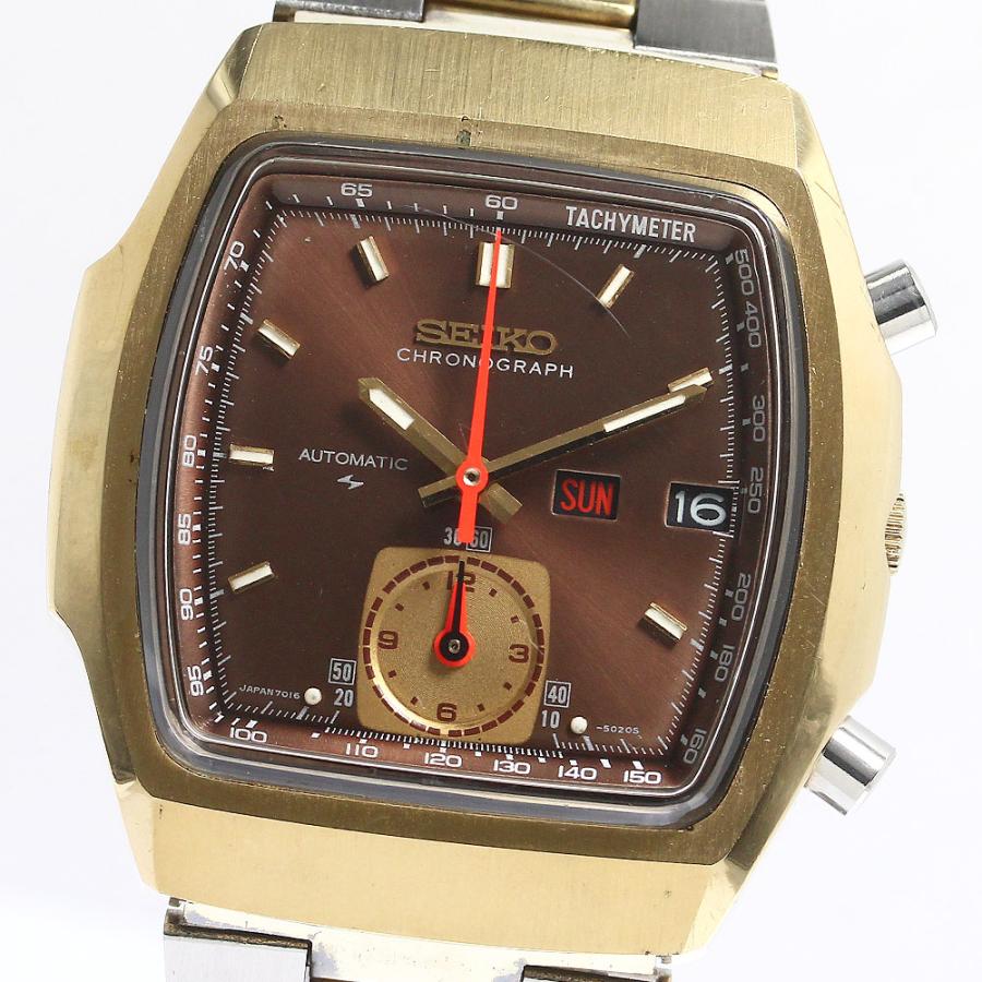 SEIKO（セイコー） 訳あり SEIKO 7016-5020 フライバック クロノグラフ
