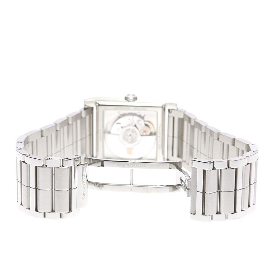 ☆美品 ★箱・保証書付き【TIFFANY&Co.】ティファニー メイカーズ 27ｍｍ スクエアウォッチ 67460677 自動巻き メンズ_734748 TIFFANY&Co.（ティファニー） ☆美品 ☆箱・保証書付き【TIFFANY&Co