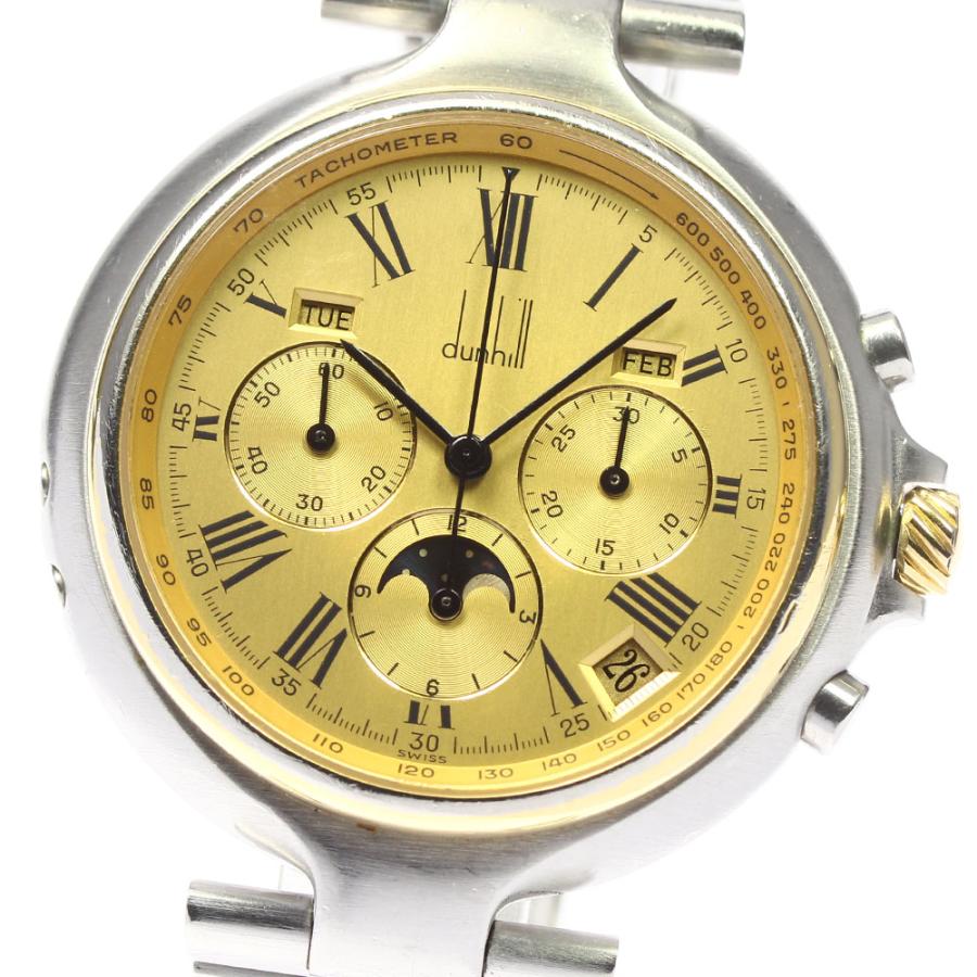 訳あり ダンヒル Dunhill 41 ミレニアム クロノグラフ トリプル  