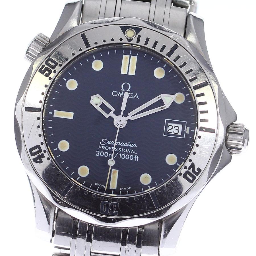 オメガ OMEGA 2562.80 シーマスター300 デイト クォーツ ボーイズ _819039 OMEGA（オメガ） 【OMEGA】オメガ シーマスター300 デイト 2562.80