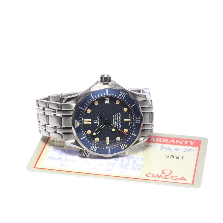 OMEGA（オメガ） ☆保証書付き【OMEGA】オメガ シーマスター 300