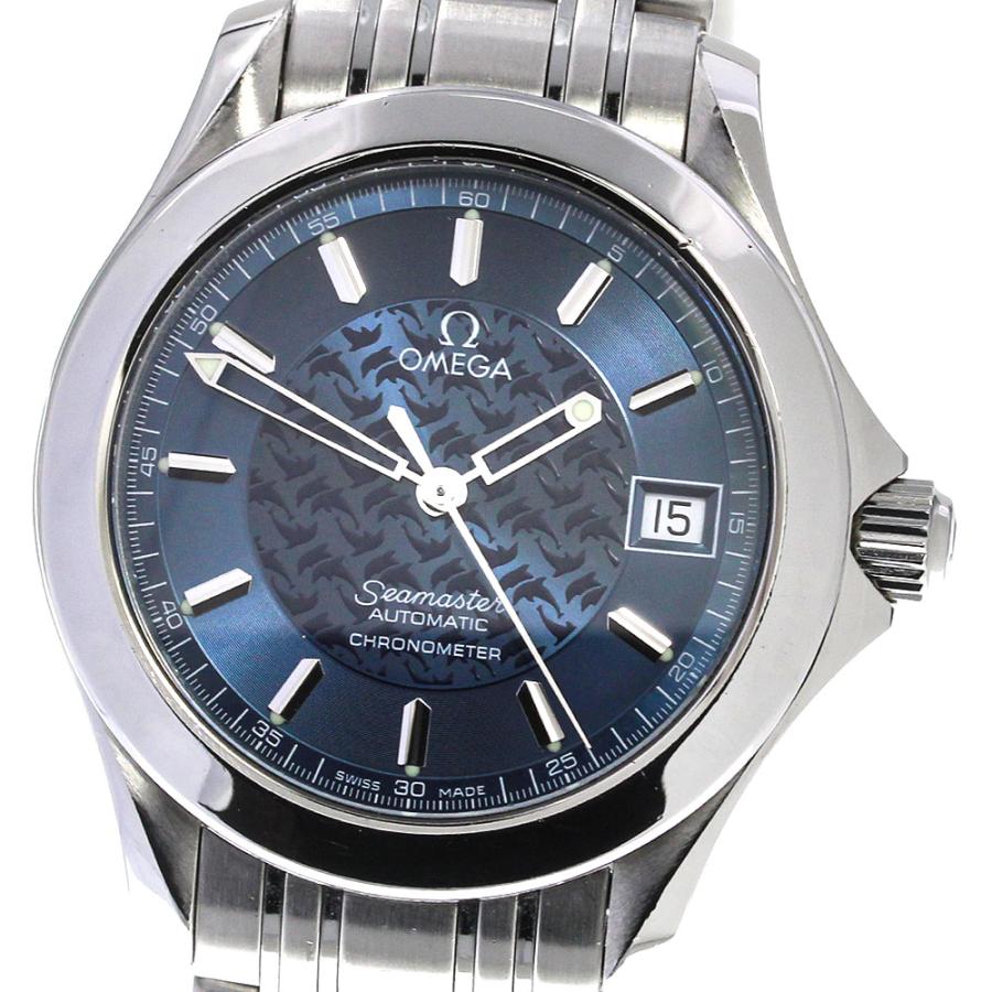 【OMEGA】オメガ シーマスター120 ジャックマイヨール デイト 2506.80 自動巻き メンズ_734843【ev10】 OMEGA（オメガ） 【OMEGA】オメガ シーマスター120 ジャックマイヨール