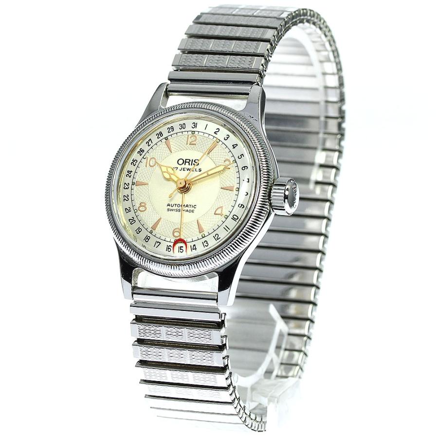 オリス　ポインターデイト　7400B 腕時計 楽天市場】【ORIS】オリス ポインターデイト 裏スケ 7400B 自動