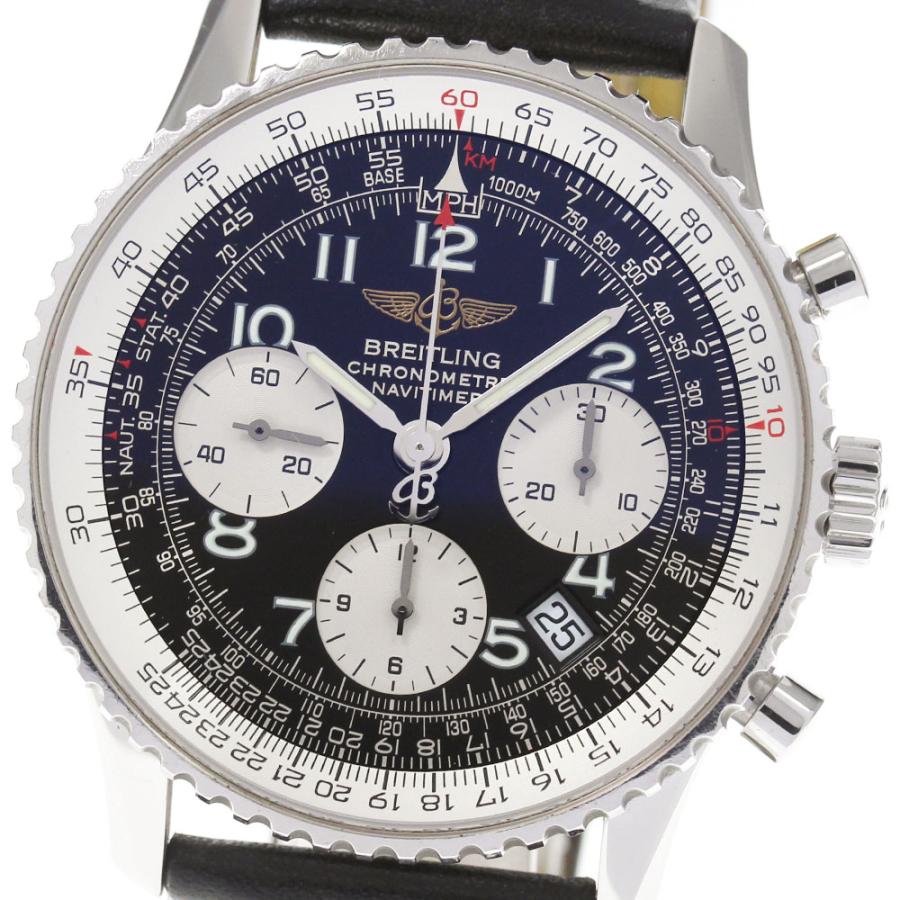 ミ*ト様 ブライトリングBREITLING ナビタイマーA23322クロノグラフ ブライトリング（BREITLING） 【BREITLING】ブライトリング ナビ