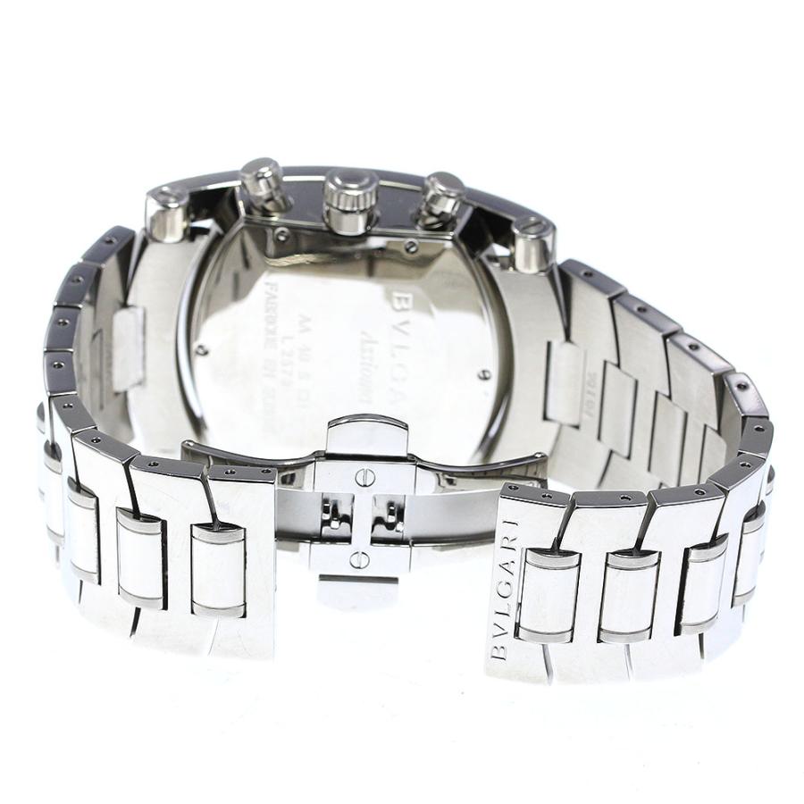 BVLGARI ☆美品 【BVLGARI】ブルガリ アショーマ クロノグラフ BVLGARI ☆美品 【BVLGARI】ブルガリ アショーマ クロノグラフ