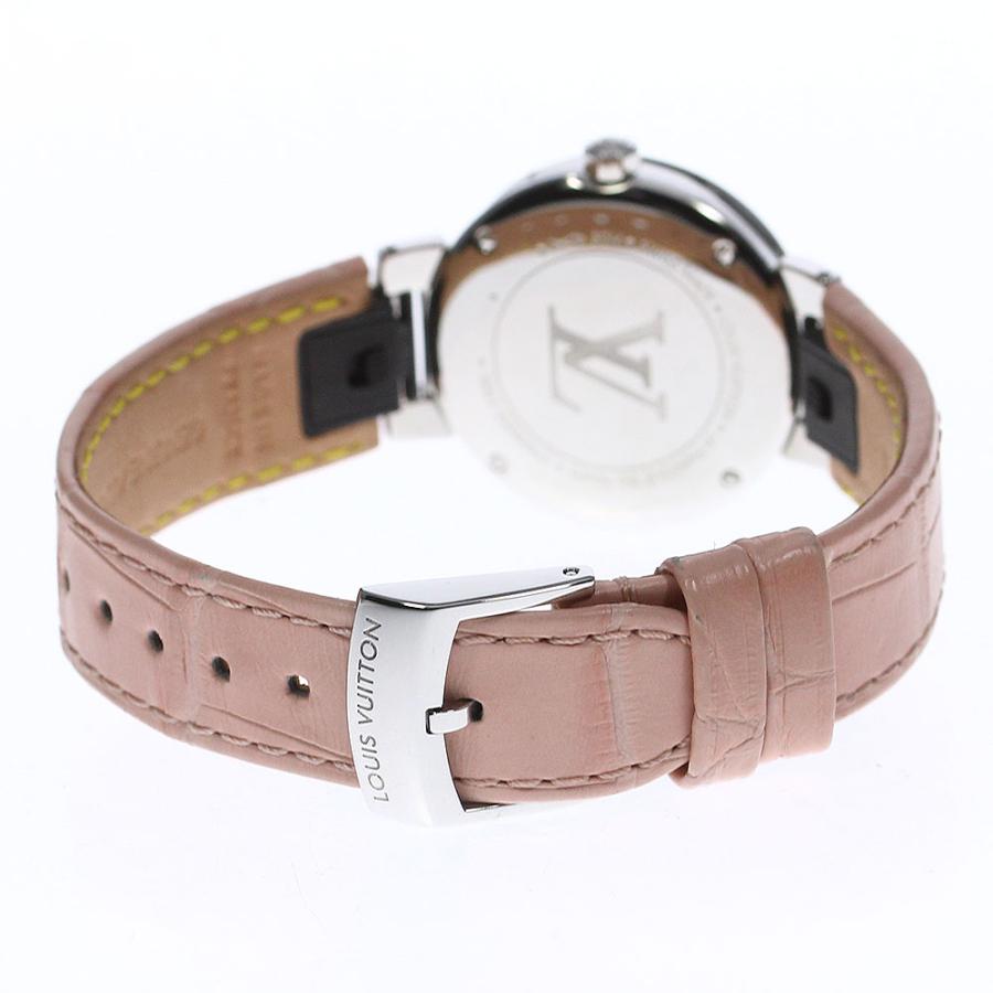 未使用☆超美品☆ルイヴィトン　タンブールスリムPM　レディース腕時計 LOUIS VUITTON（ルイ・ヴィトン） ☆良品 ☆箱・保証書付き【LOUIS