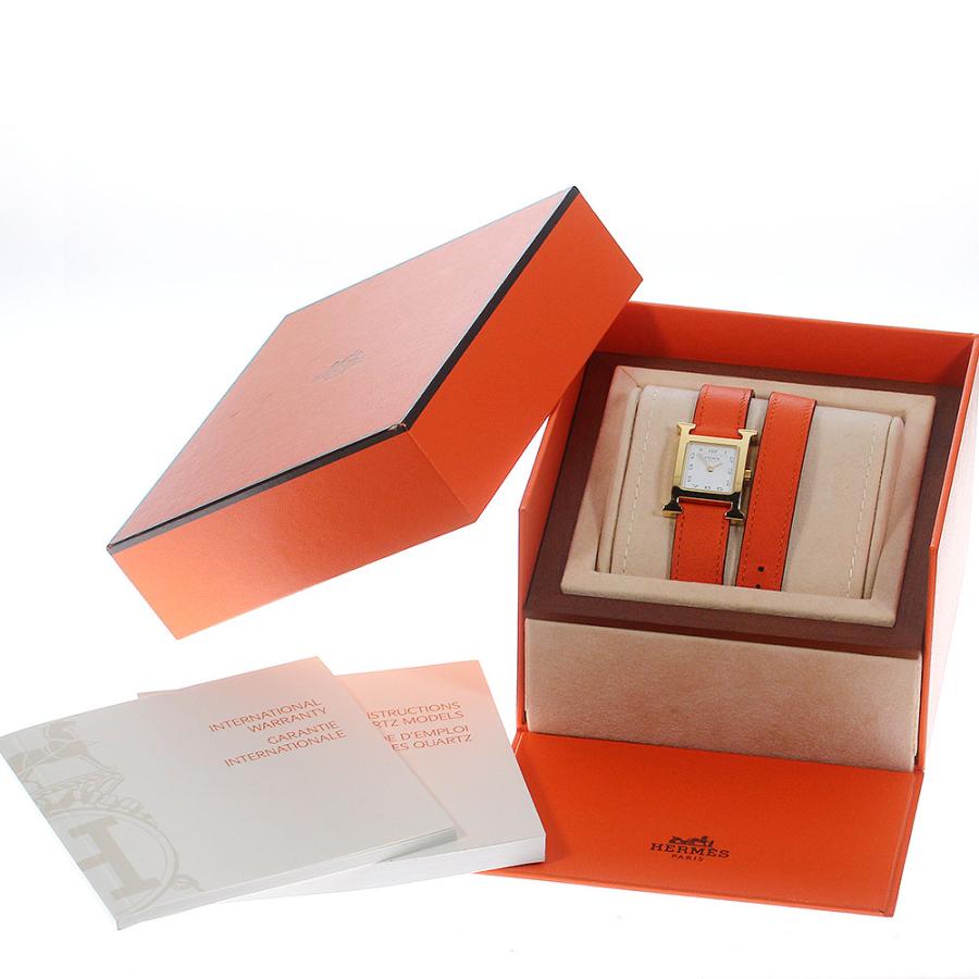 HERMES（エルメス） ☆箱・保証書付き【HERMES】エルメス Hウォッチ